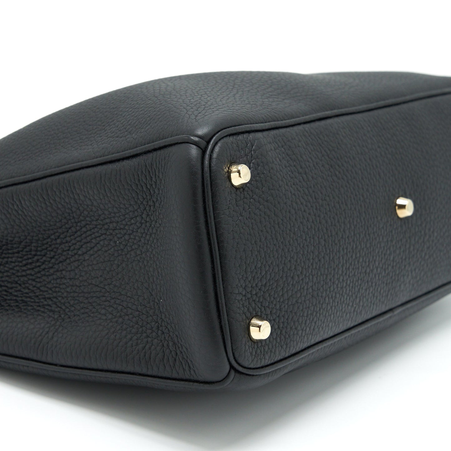 Dior Diorissimo Grained Leather Black/ Fushia GHW