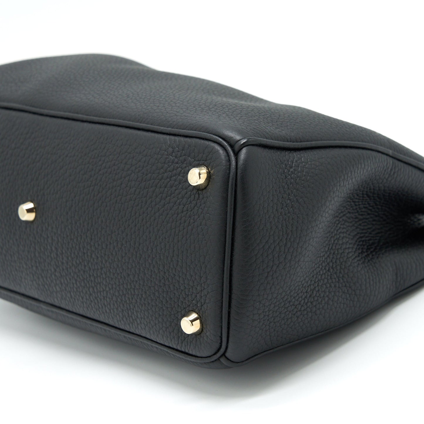 Dior Diorissimo Grained Leather Black/ Fushia GHW