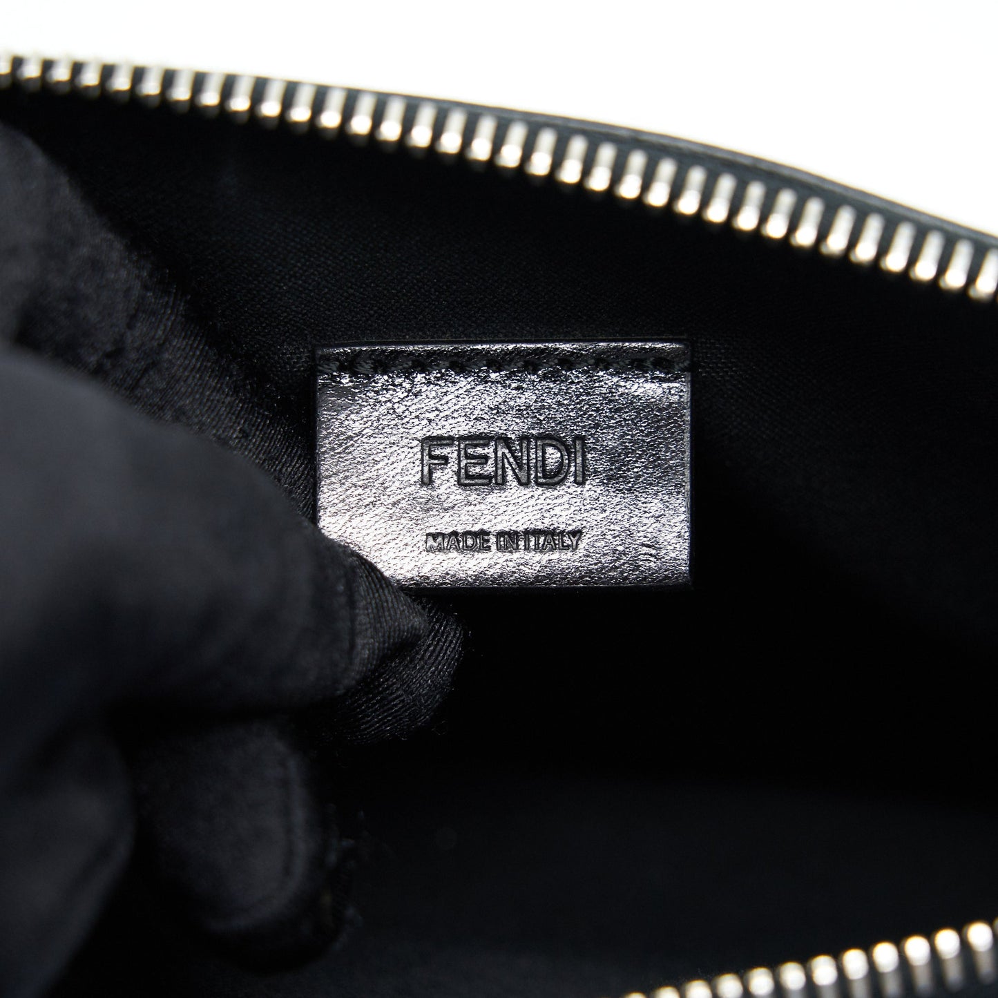 Fendi Studded Unisex Monster Clutch