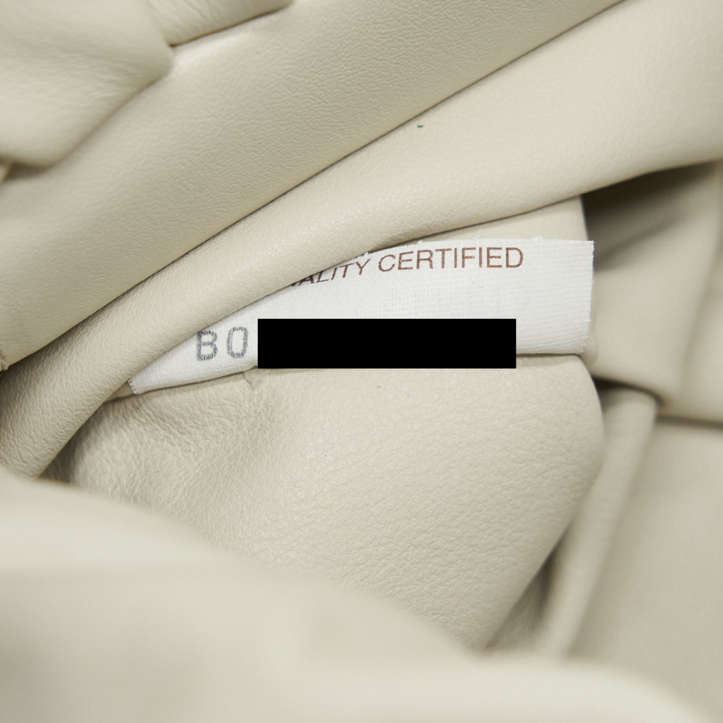 Bottega Veneta Chain Pouch Bag White GHW
