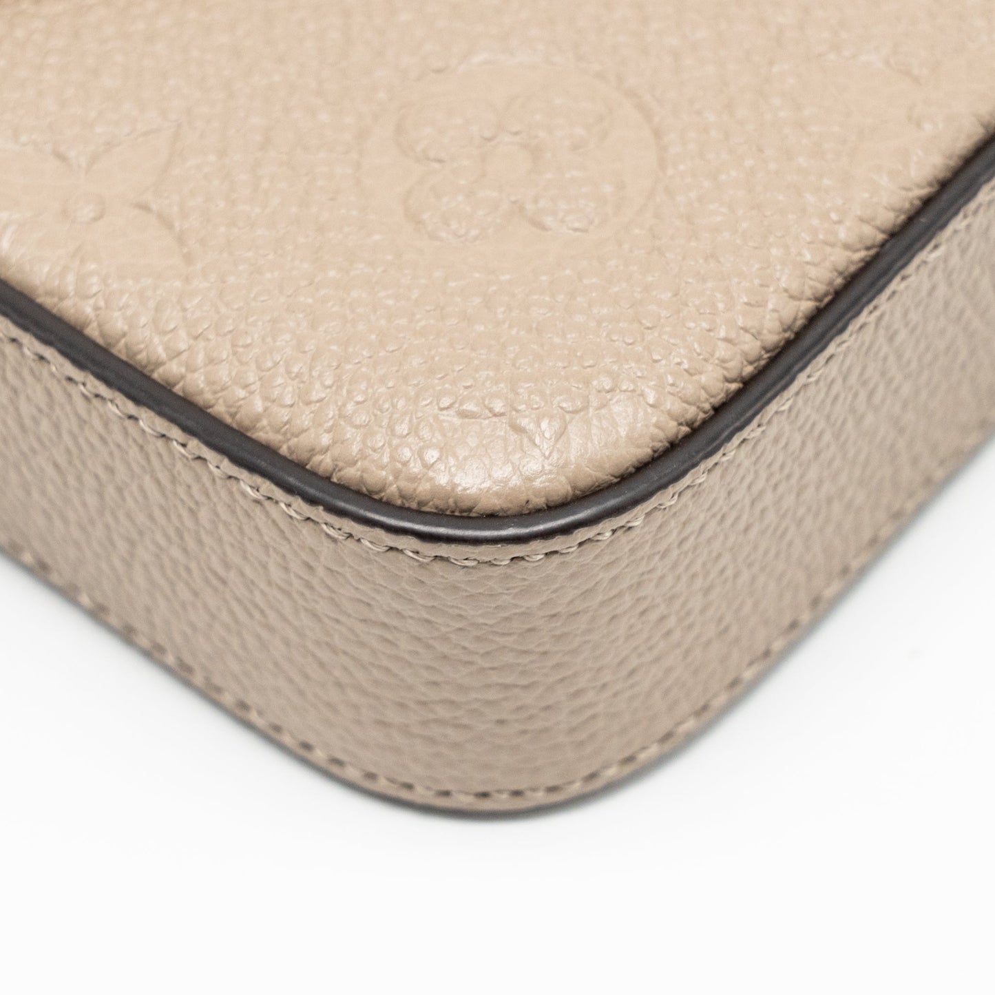 Louis Vuitton Felicie Pochette Monogram Empreinte Tourterelle GHW