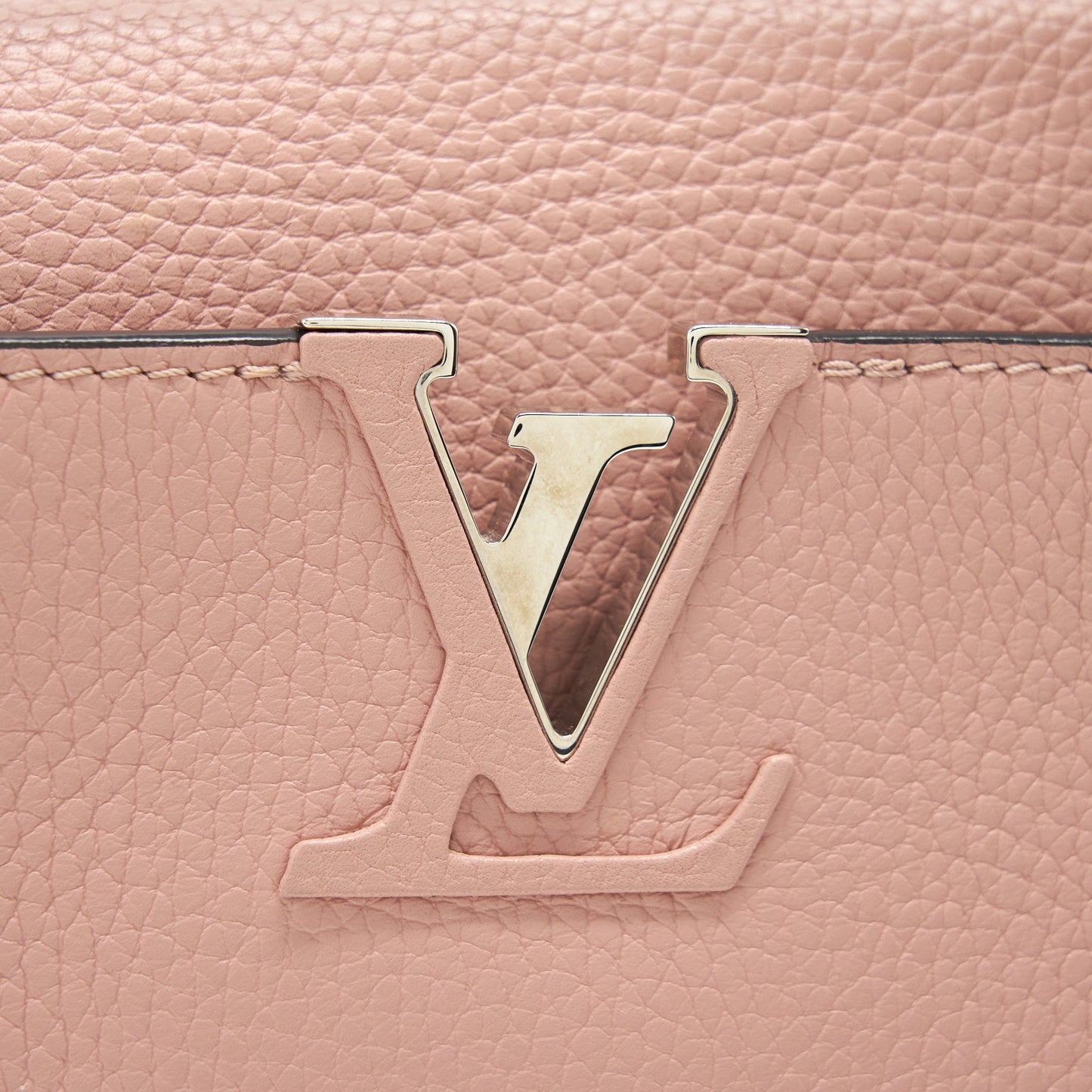 Louis Vuitton Capucines BB light pink SHW
