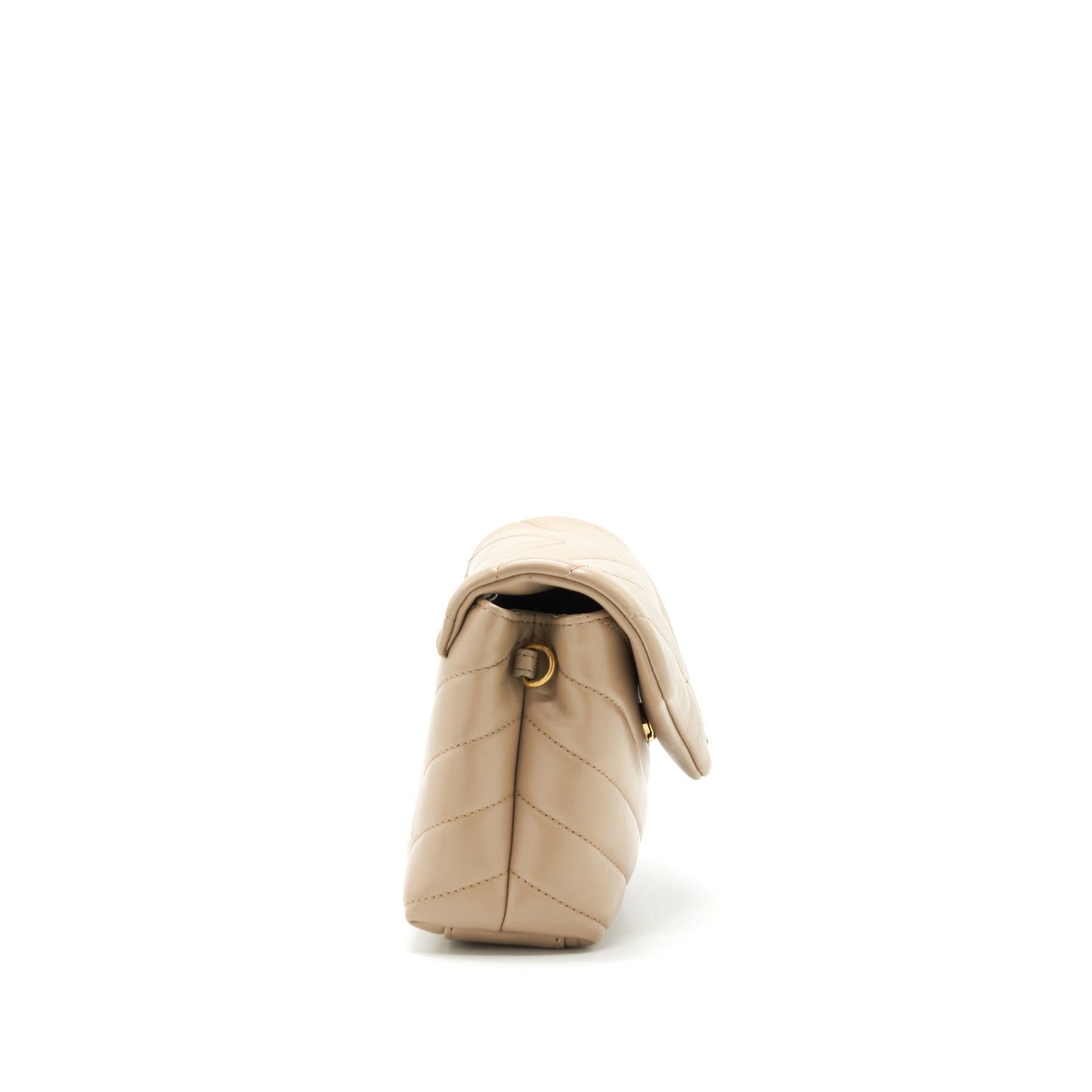 Saint Laurent/YSL Lou Lou Bag Dark Beige GHW