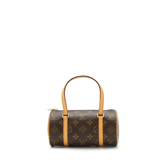 Louis Vuitton Vintage Papillon Mini 19 cm Monogram Canvas GHW