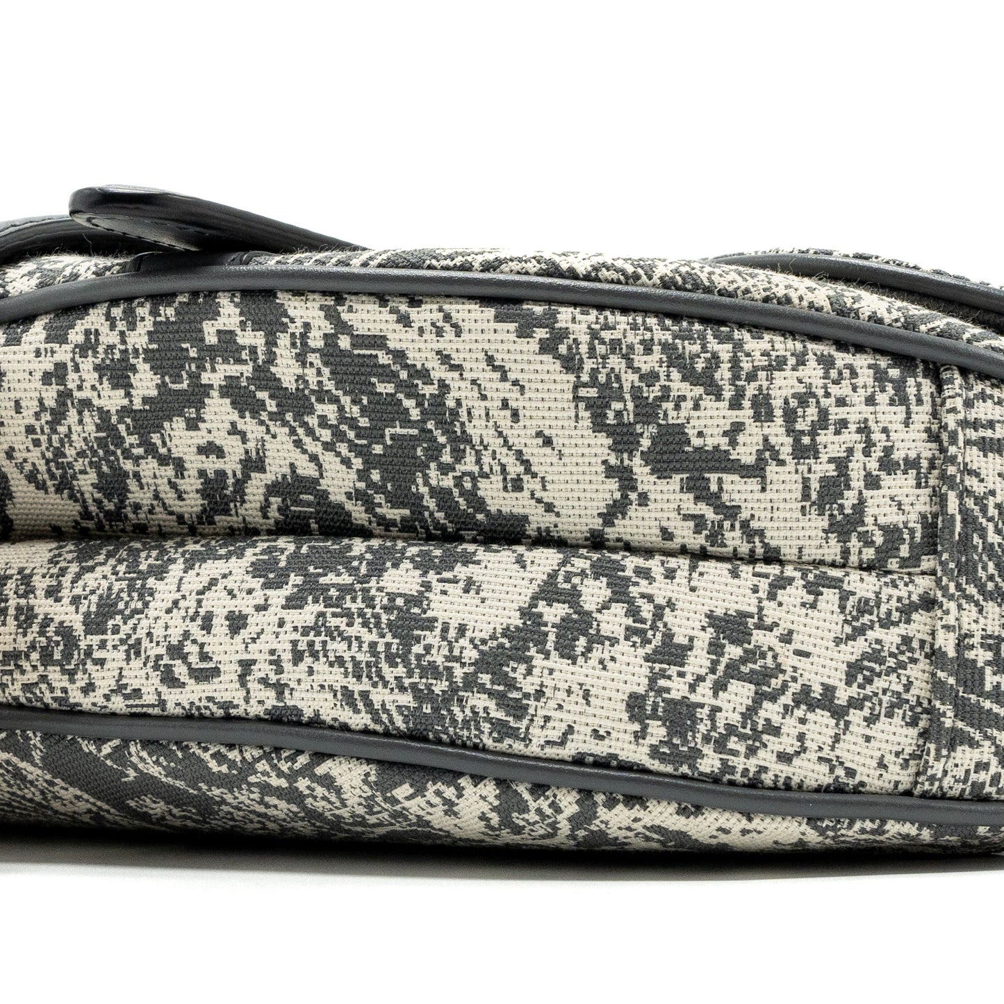 Dior saddle bag toile de jouy canvas / leather grey GHW