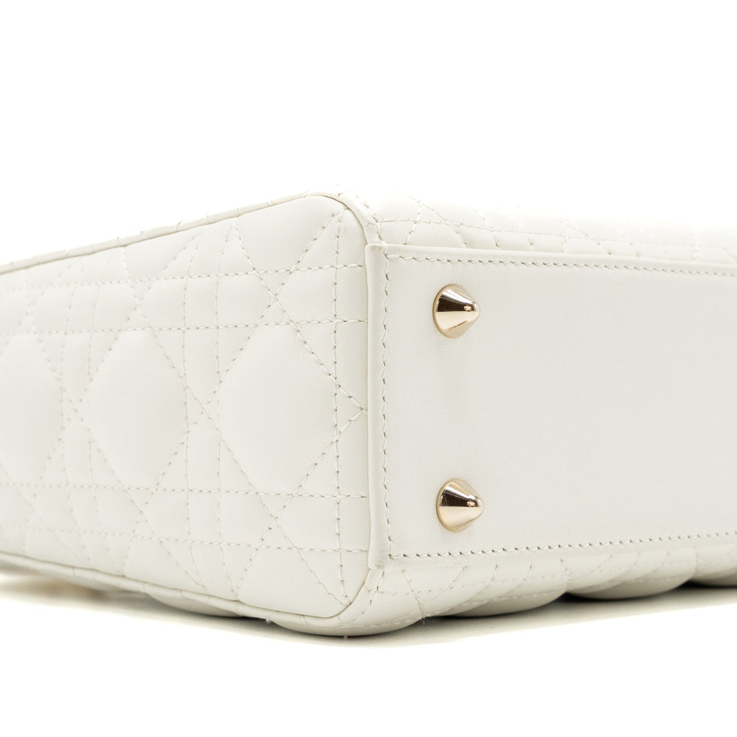 Dior Small Lady My ABCDior Lambskin White LGHW