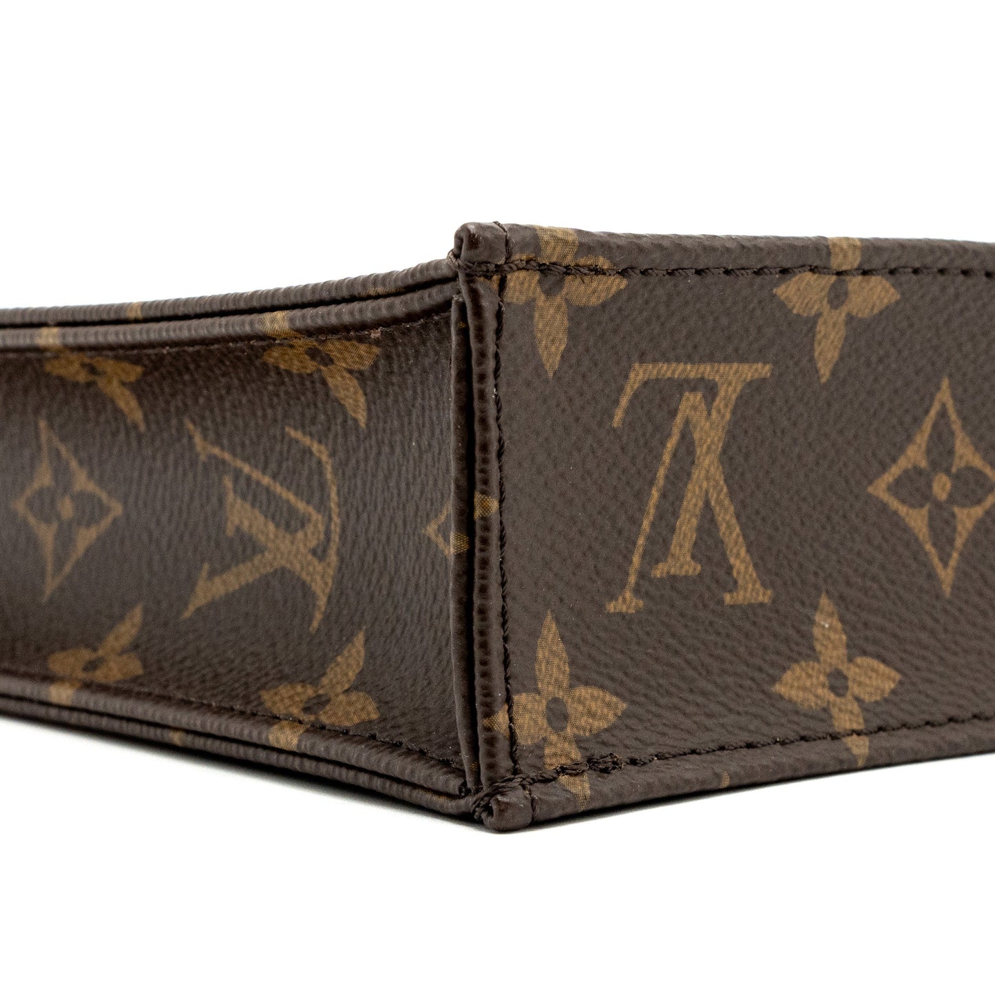 Louis Vuitton Petit Sac Plat Monogram Canvas GHW