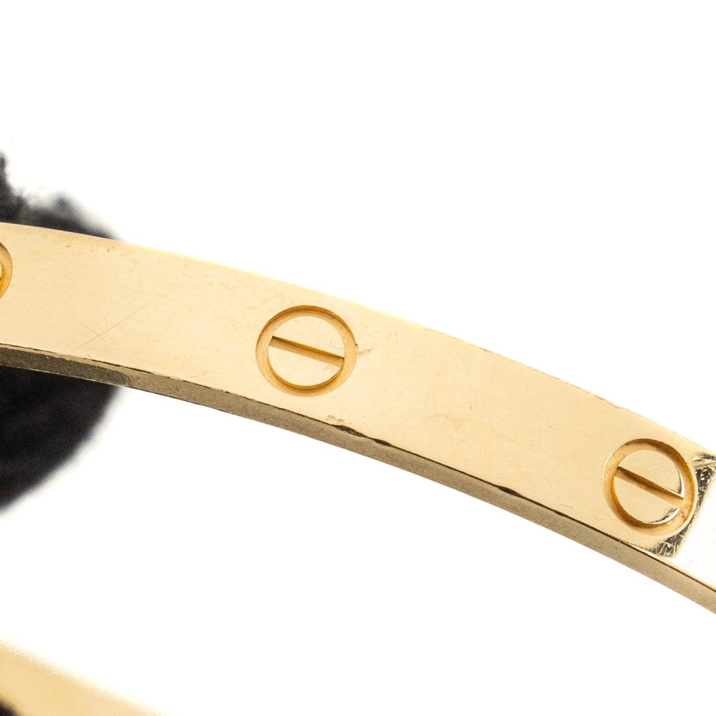 Cartier size 19 love bracelet Yellow gold