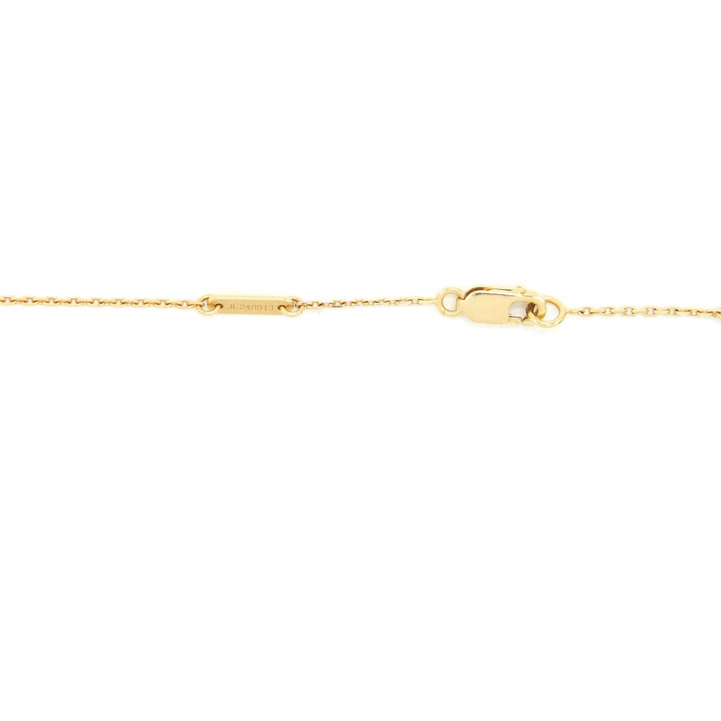 Van Cleef and Arpels Sweet Alhambra Butterfly Pendant Yellow Gold with mother of pearl