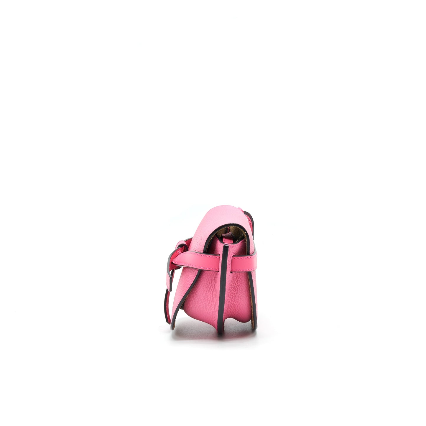 LOEWE GATE MINI LEATHER BELT BAG PINK
