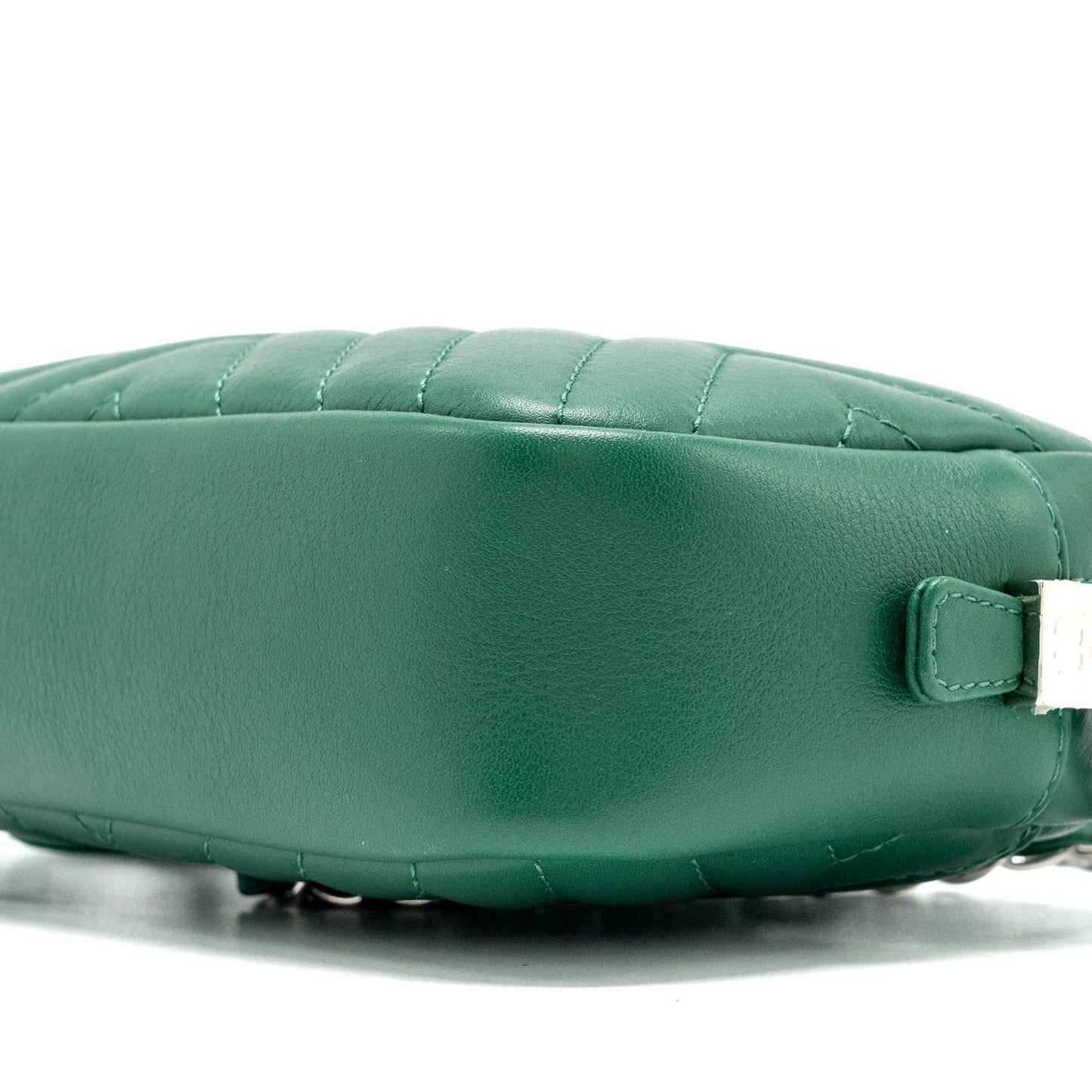 Chanel Small Camera Bag Calfskin Green SHW