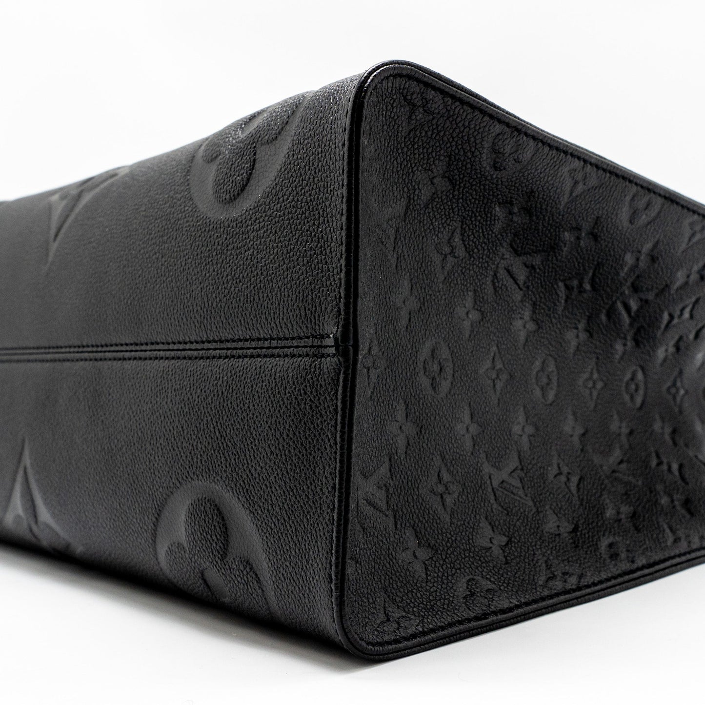 Louis Vuitton Onthego GM Monogram Empreinte Leather Black GHW