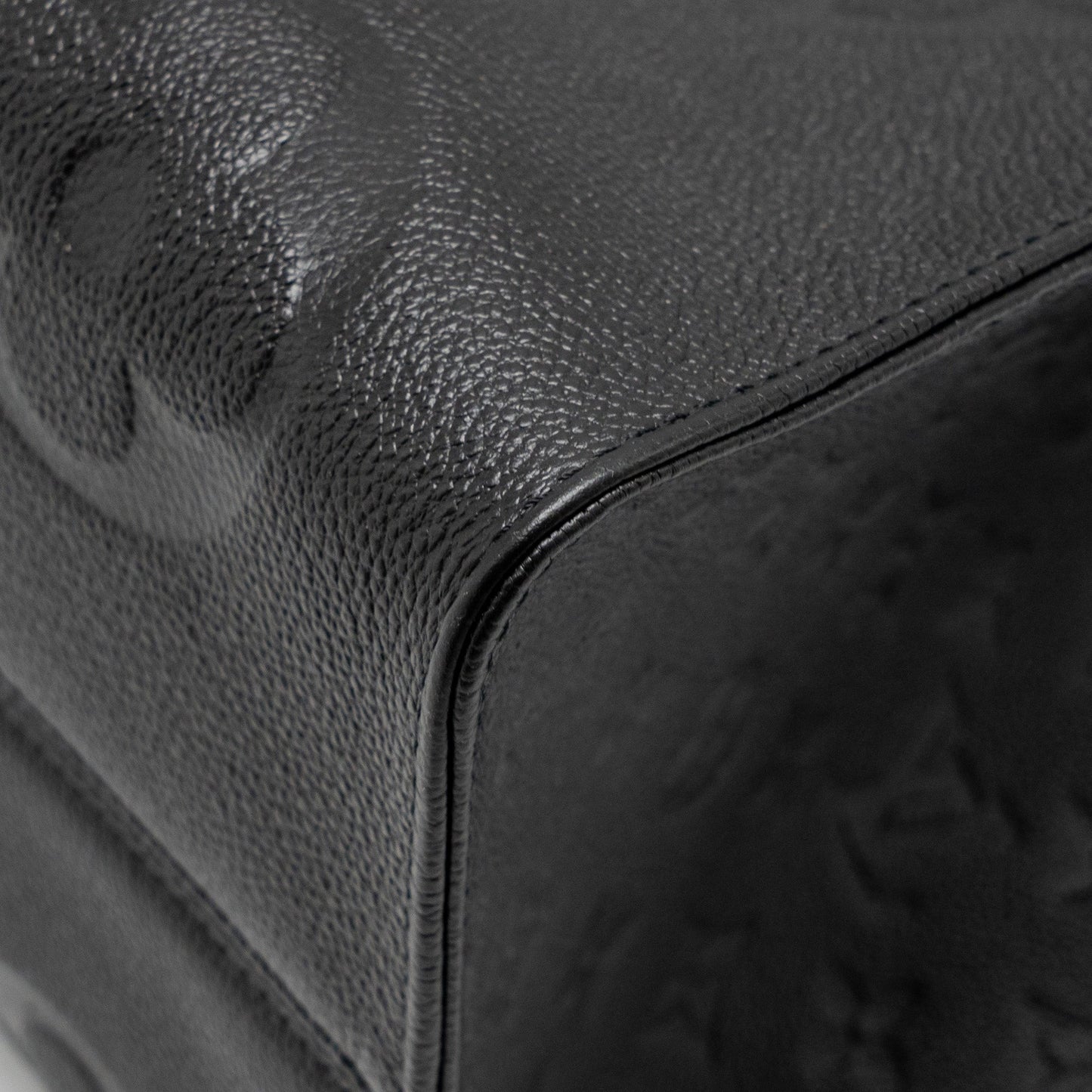 Louis Vuitton Onthego GM Monogram Empreinte Leather Black GHW