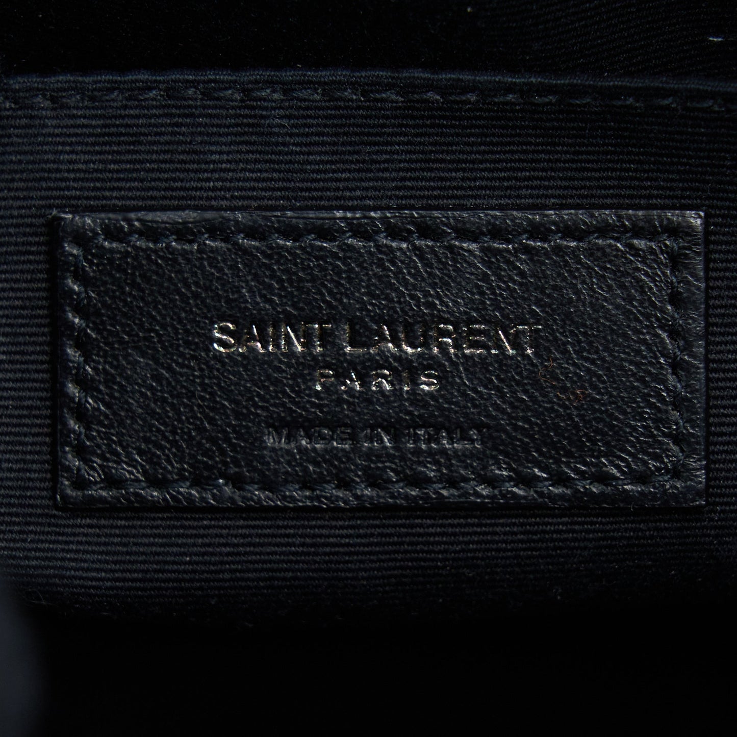 Saint Laurent/YSL Lou Camera Bag Calfskin So Black