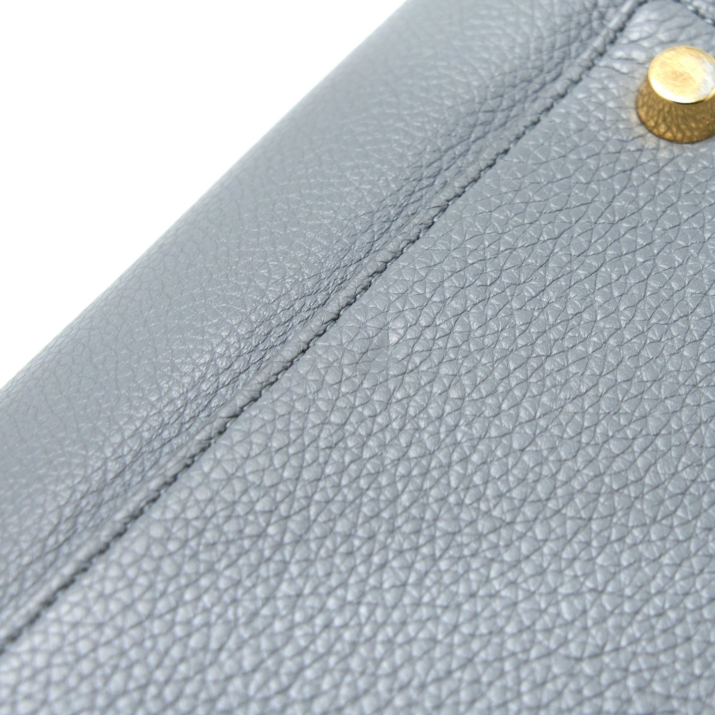 Celine 16 Bag Grained Calfskin Grey GHW