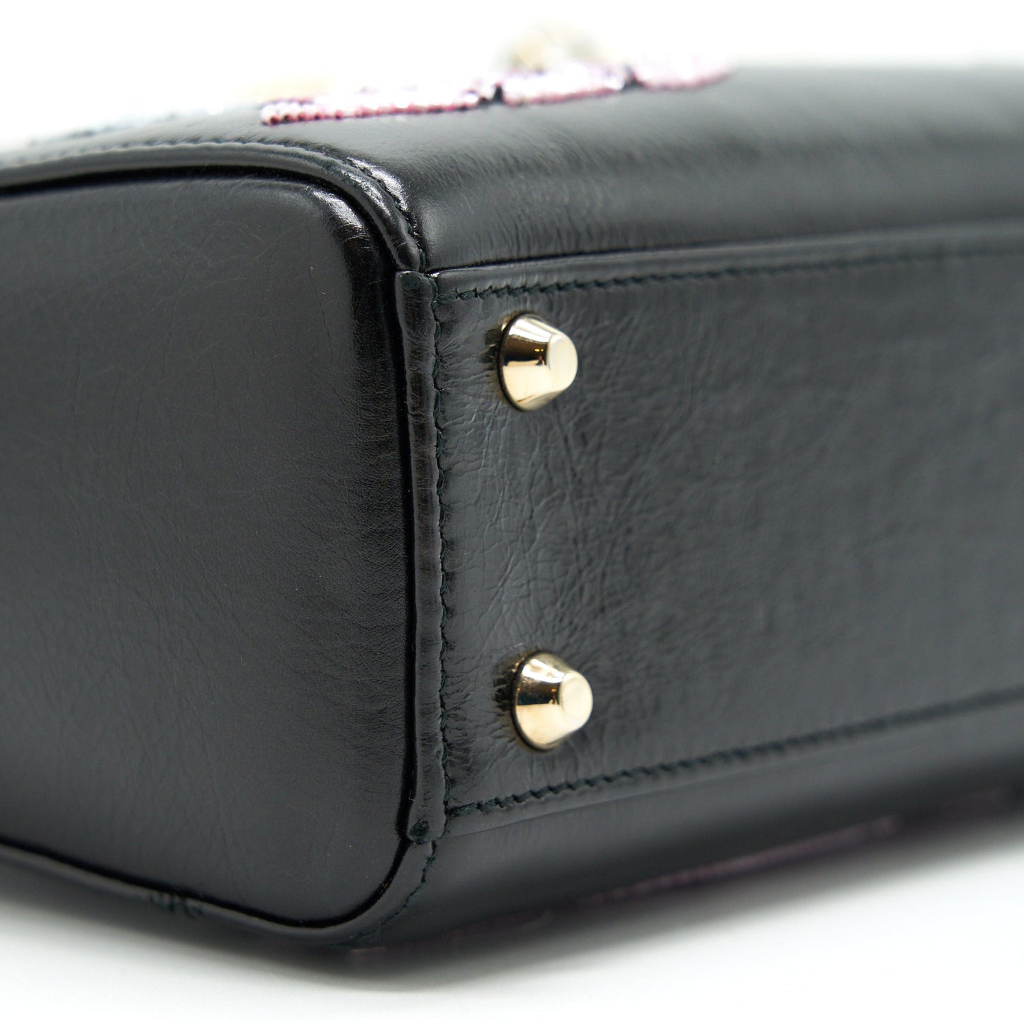 Dior Mini Lady Dior Limited Edition Black LGHW