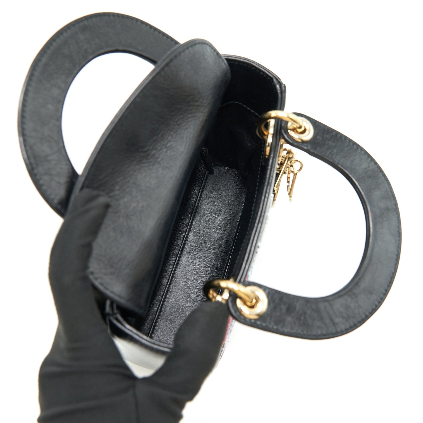 Dior Mini Lady Dior Limited Edition Black LGHW