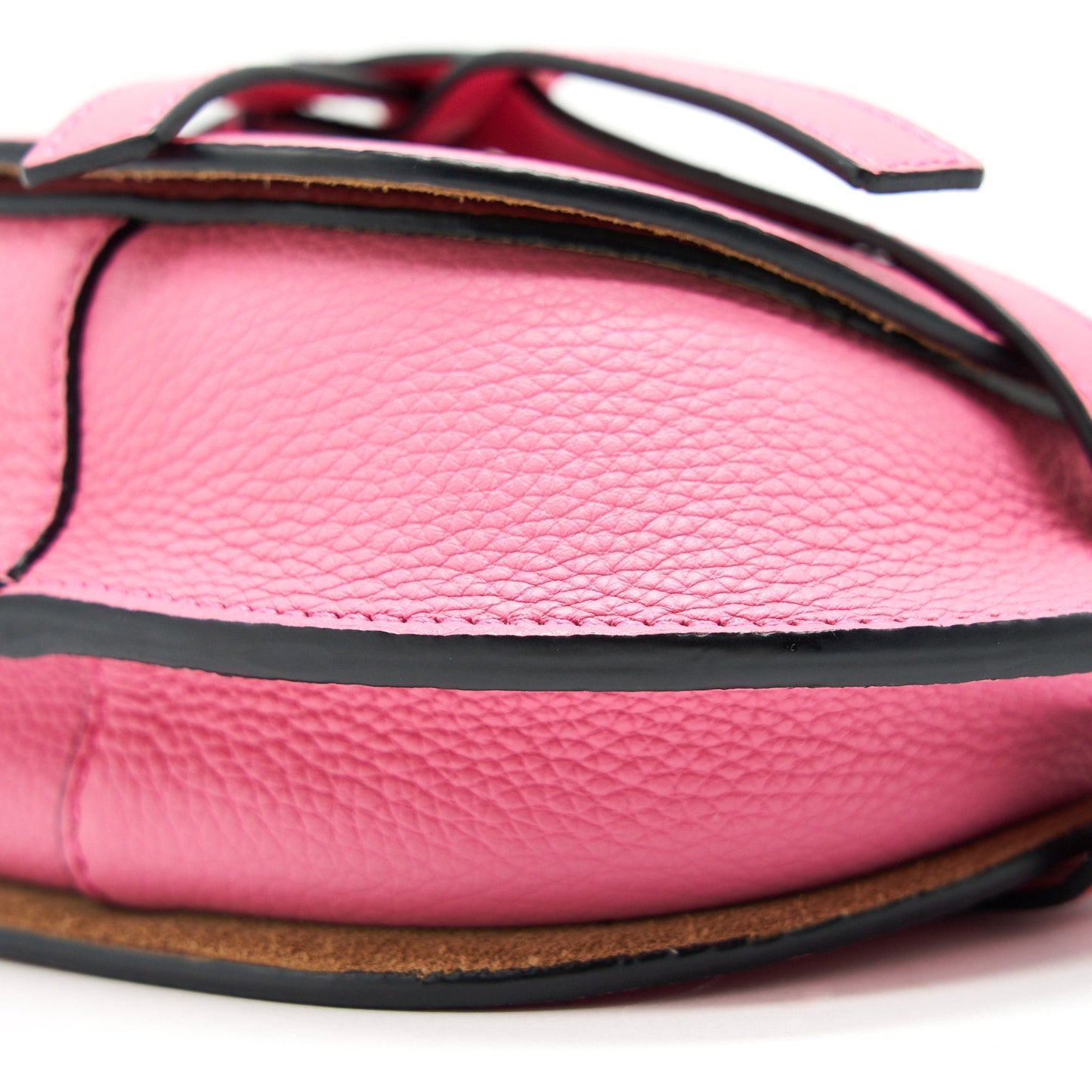 LOEWE GATE MINI LEATHER BELT BAG PINK