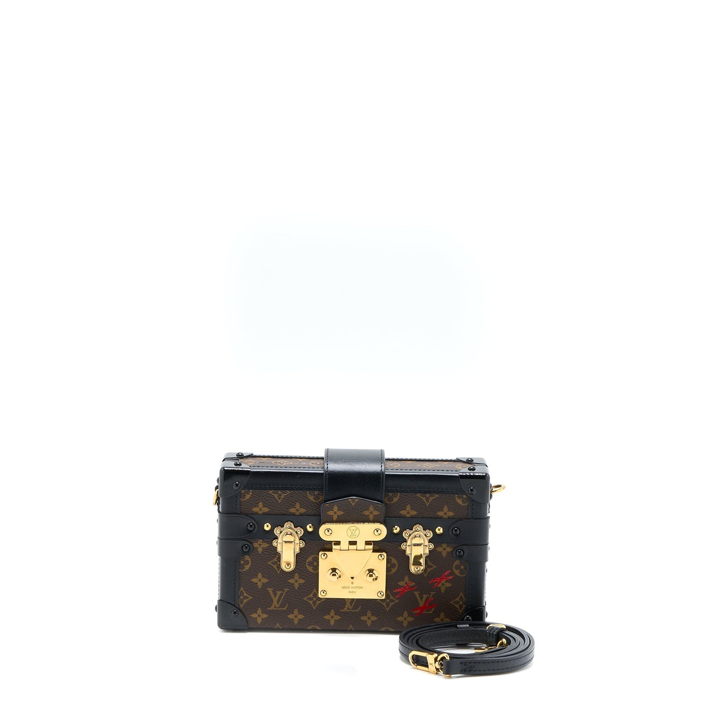 Louis Vuitton Petit Malle Monogram Canvas GHW