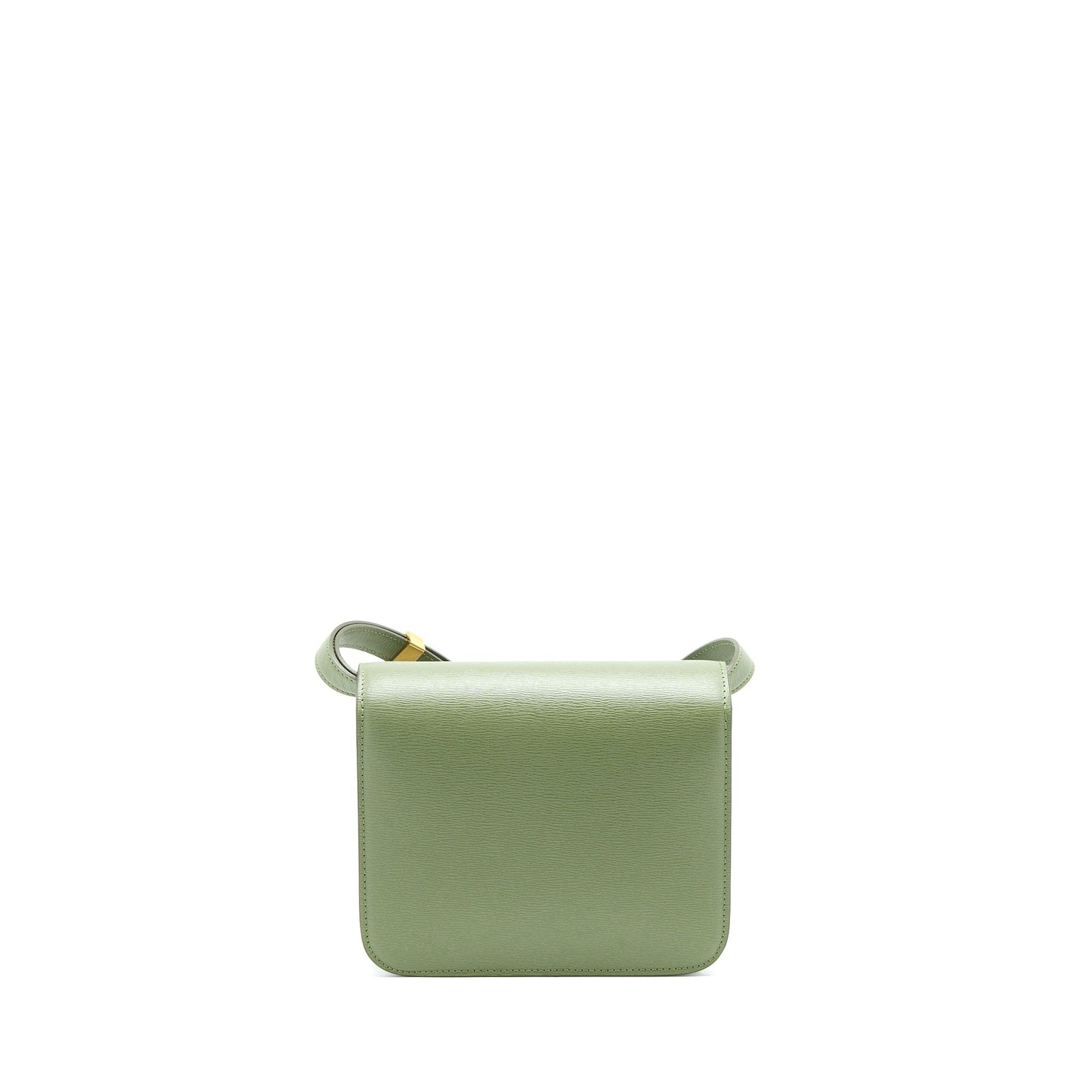 Celine Teen Box Calfskin Green GHW