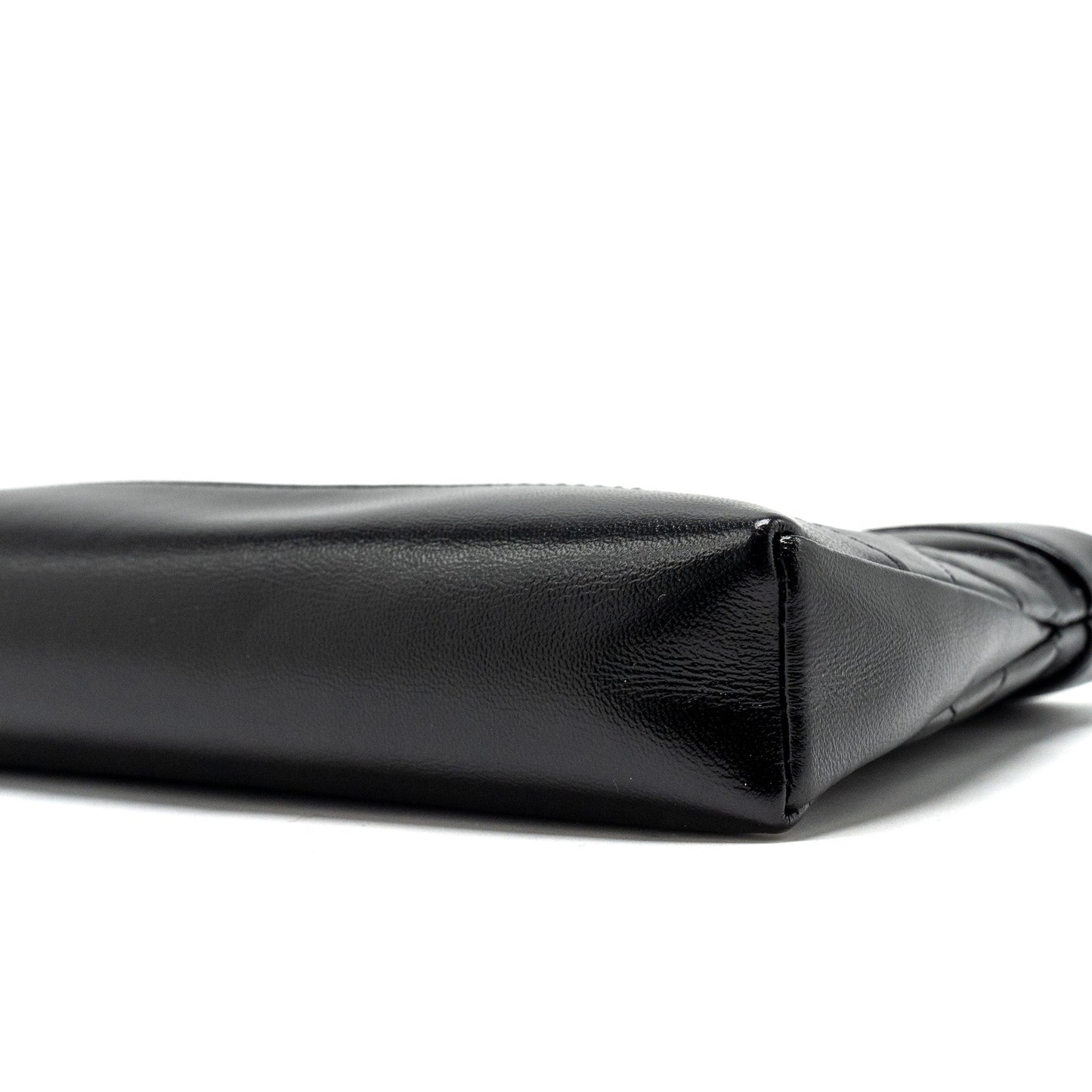 CHANEL 24S Mini 31 Clutch with Chain Shiny Lambskin Black LGHW (microchip)