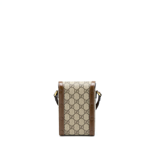Gucci Horsebit 1955 Mini Bag GG Supreme GHW