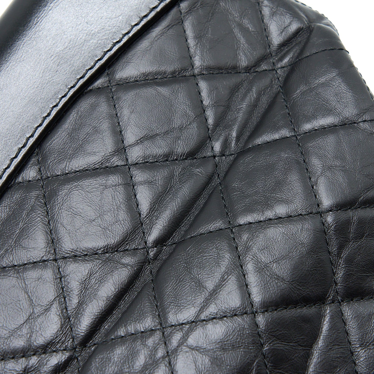 Chanel Small Gabrielle Backpack Aged Calfskin Black Multicolour Hardware