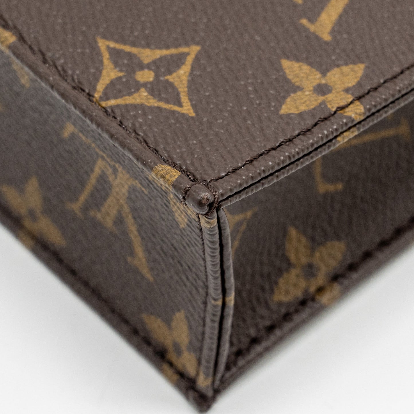 Louis Vuitton Petit Sac PLAT Monogram Canvas GHW
