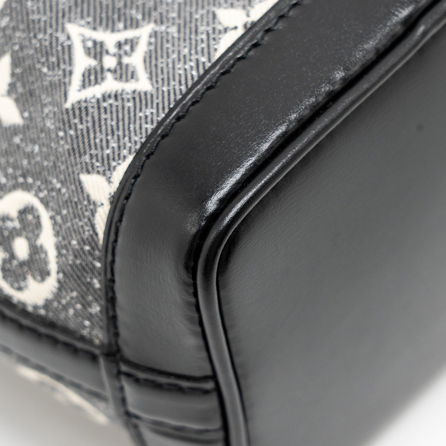 Louis Vuitton Nano Noe Jacquard Denim Black / Multicolor SHW