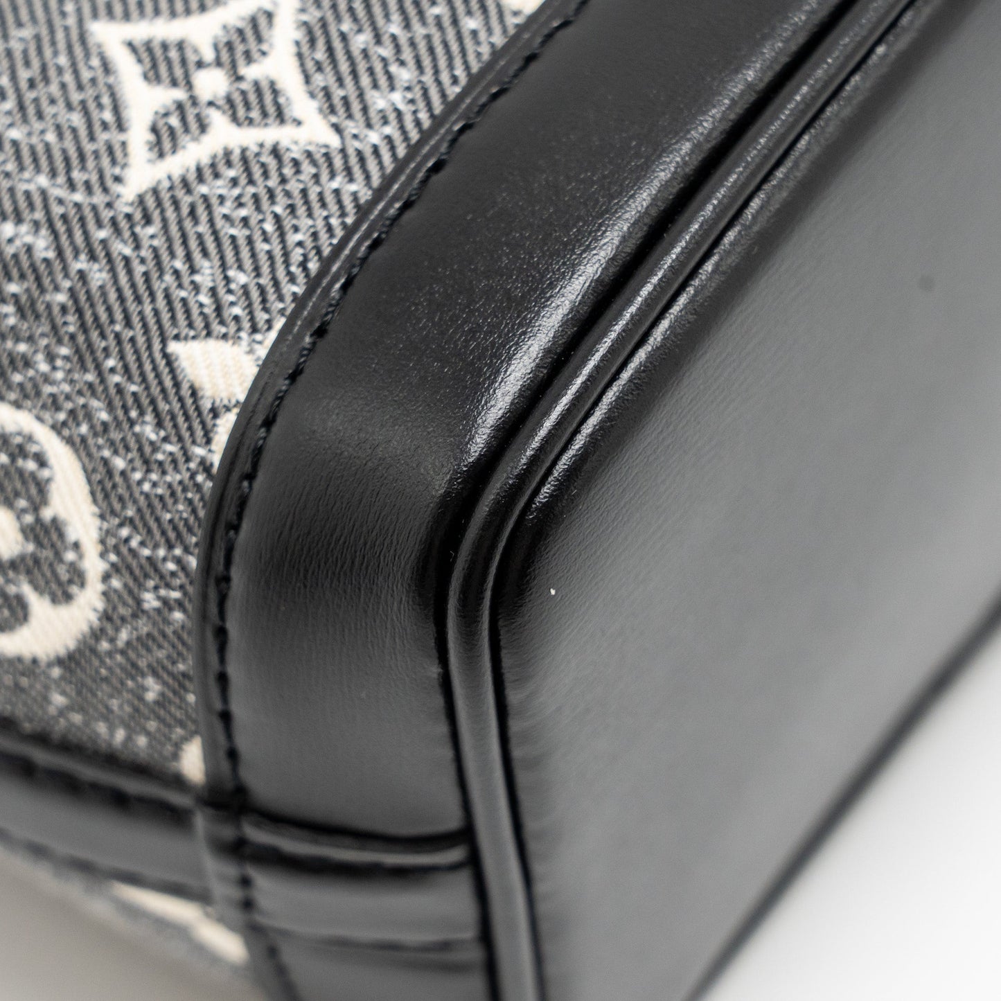 Louis Vuitton Nano Noe Jacquard Denim Black / Multicolor SHW