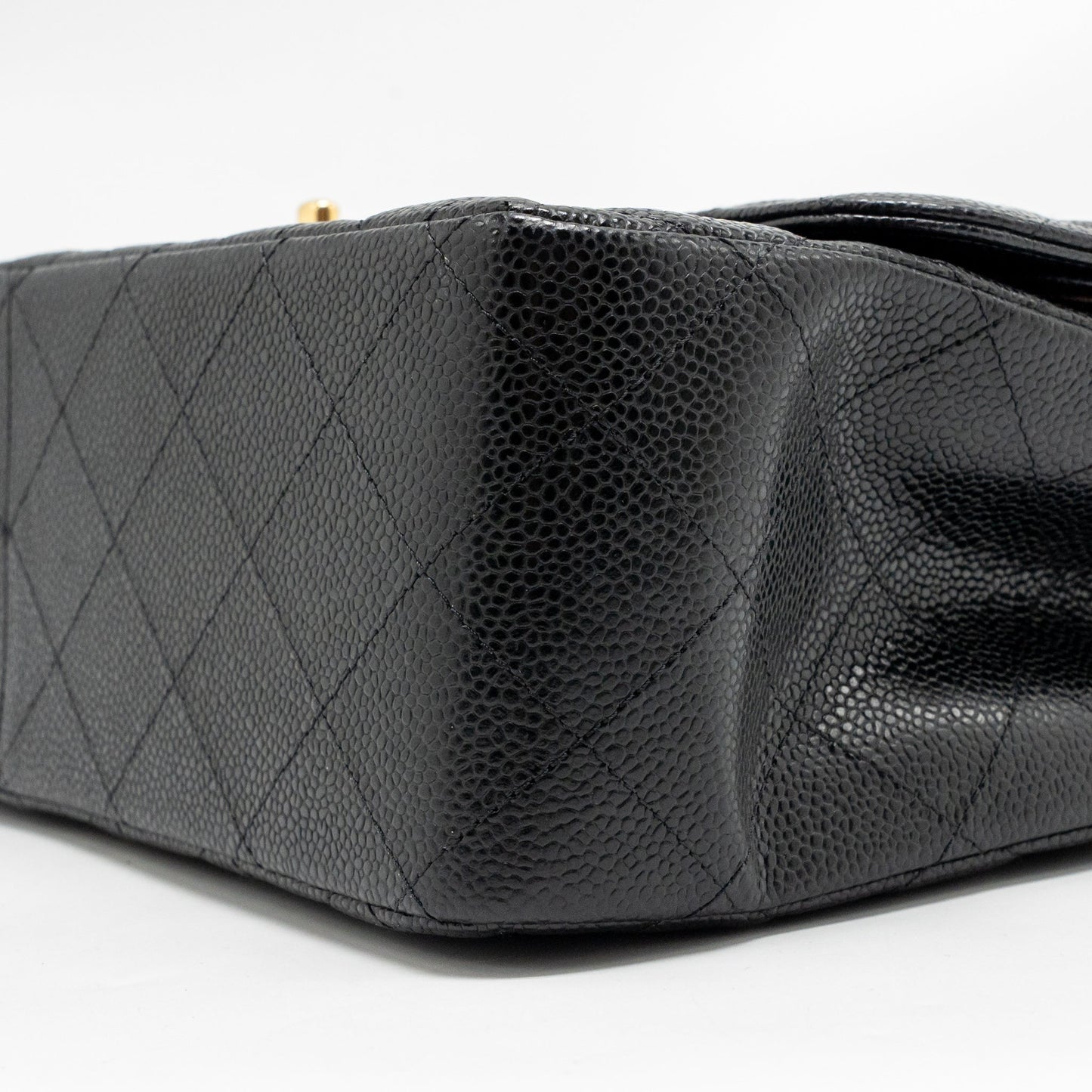 Chanel Jumbo Classic Double Flap Bag Caviar Black GHW (Microchip)