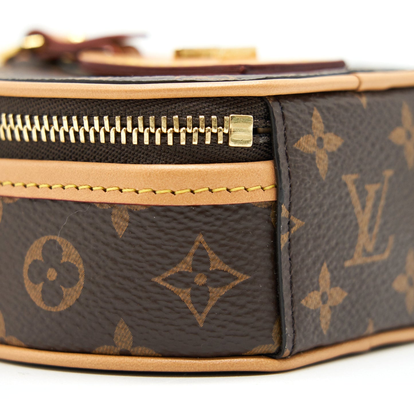 Louis Vuitton Boite Chapeau Necklace Monogram Canvas
