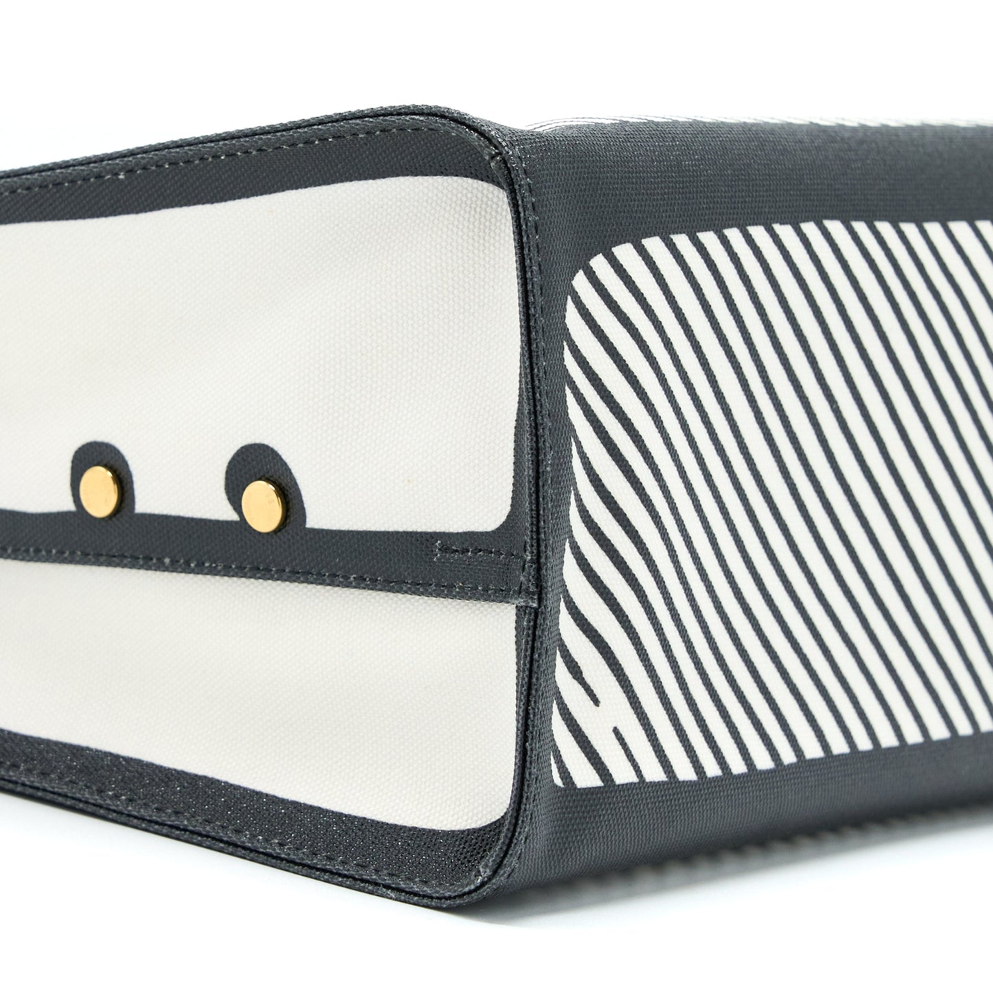 Fendi x Vides Coated Canvas Peekaboo Defender Cover White Black