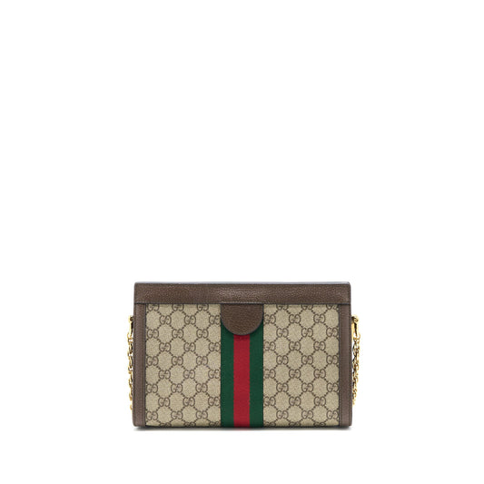Gucci Ophidia Small Shoulder Bag GG Supreme Canvas/Leather GHW