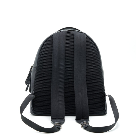 FENDI MONSTER BACKPACK IN BLACK WITH YELLOW FUR