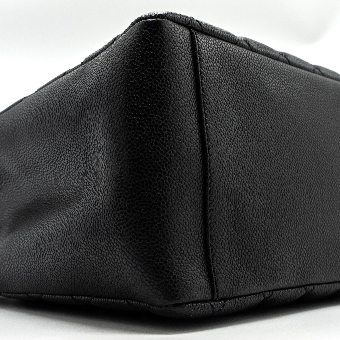Chanel Grand Shopping Tote Caviar Black SHW