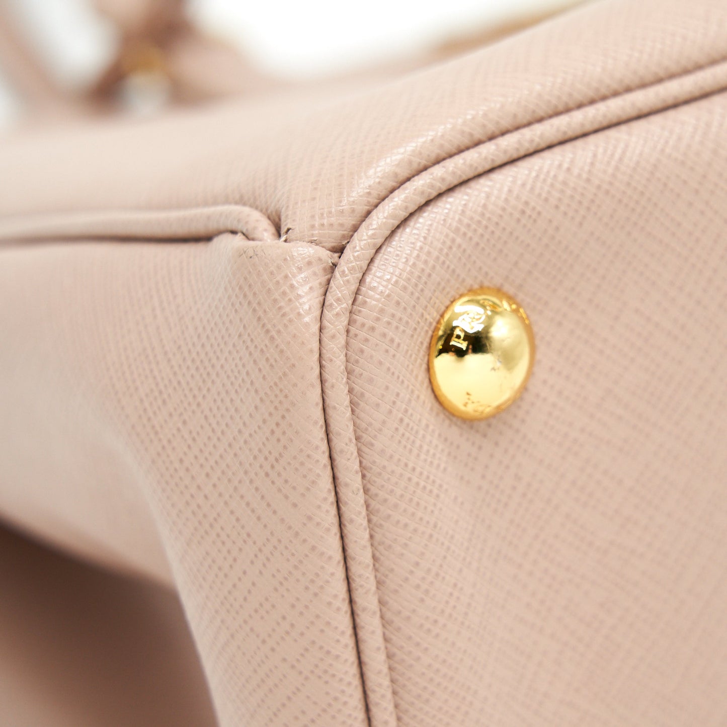 PRADA SAFFIANO BEIGE SHOULDER BAG