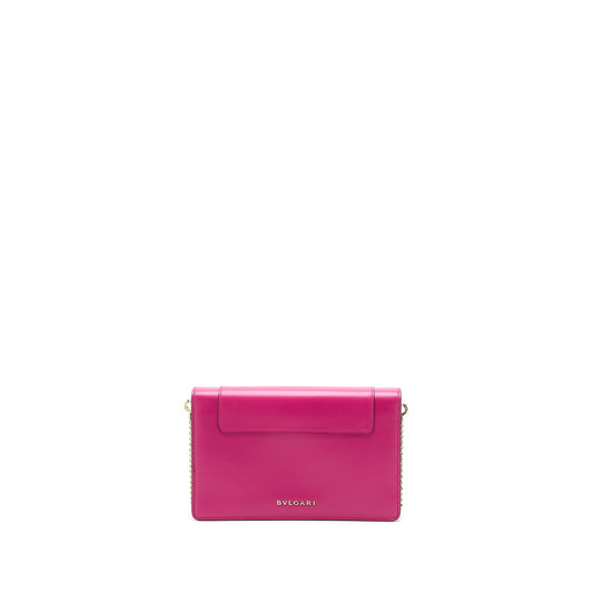 Bvlgari Serpenti Forever Wallet On Chain Pink LGHW