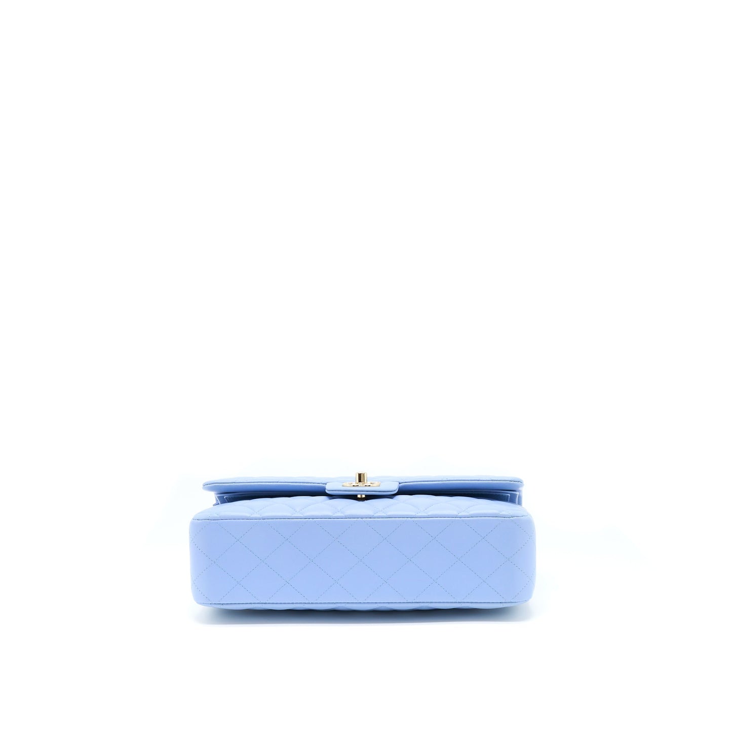 Chanel Classic Flap Bag Lambskin NA104 Light Blue LGHW