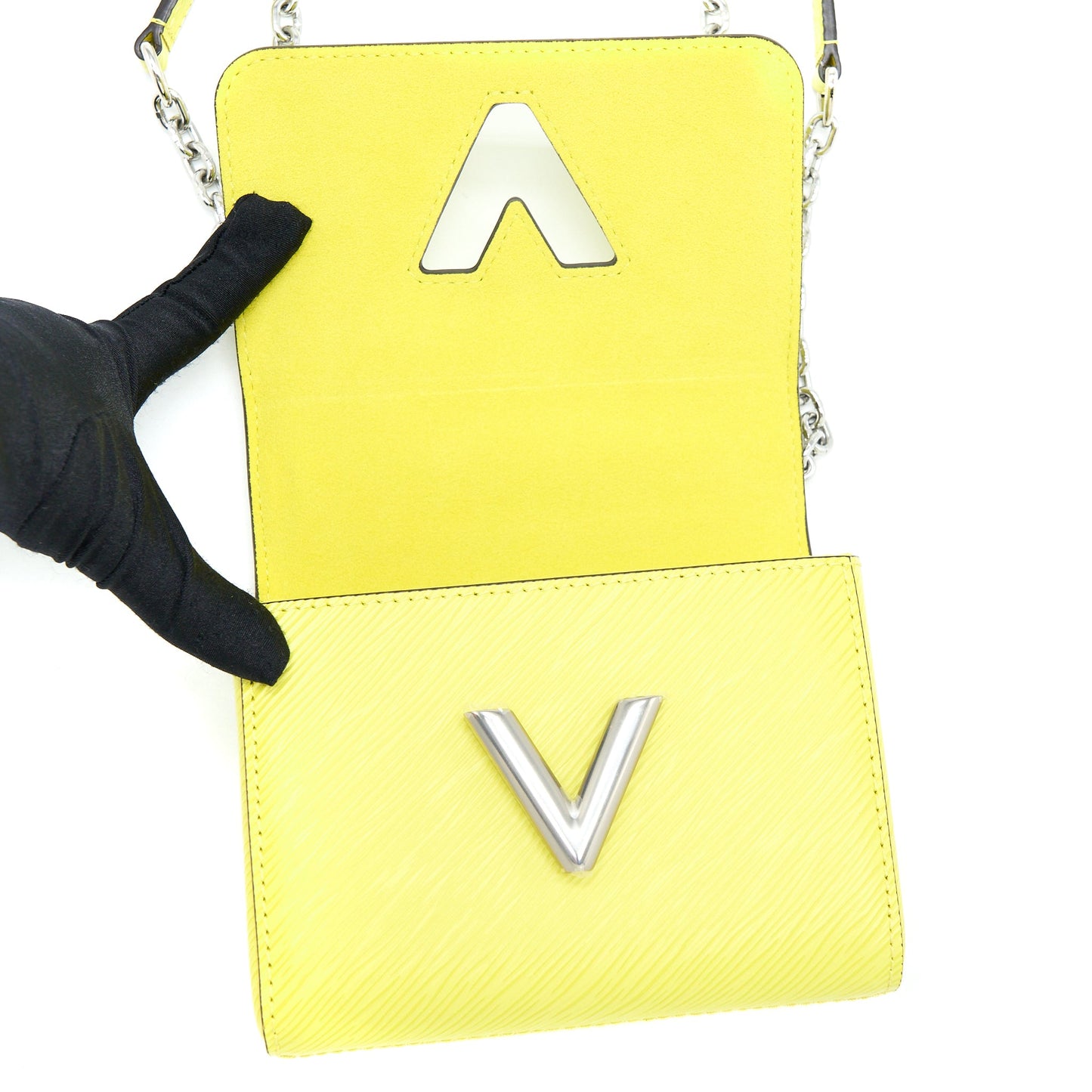 Louis Vuitton Mini Twist EPI Acid Green SHW