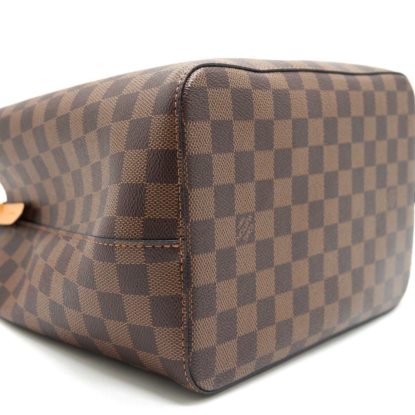 LOUIS VUITTON NEO NOE IN DAMIER EBENE/Yellow