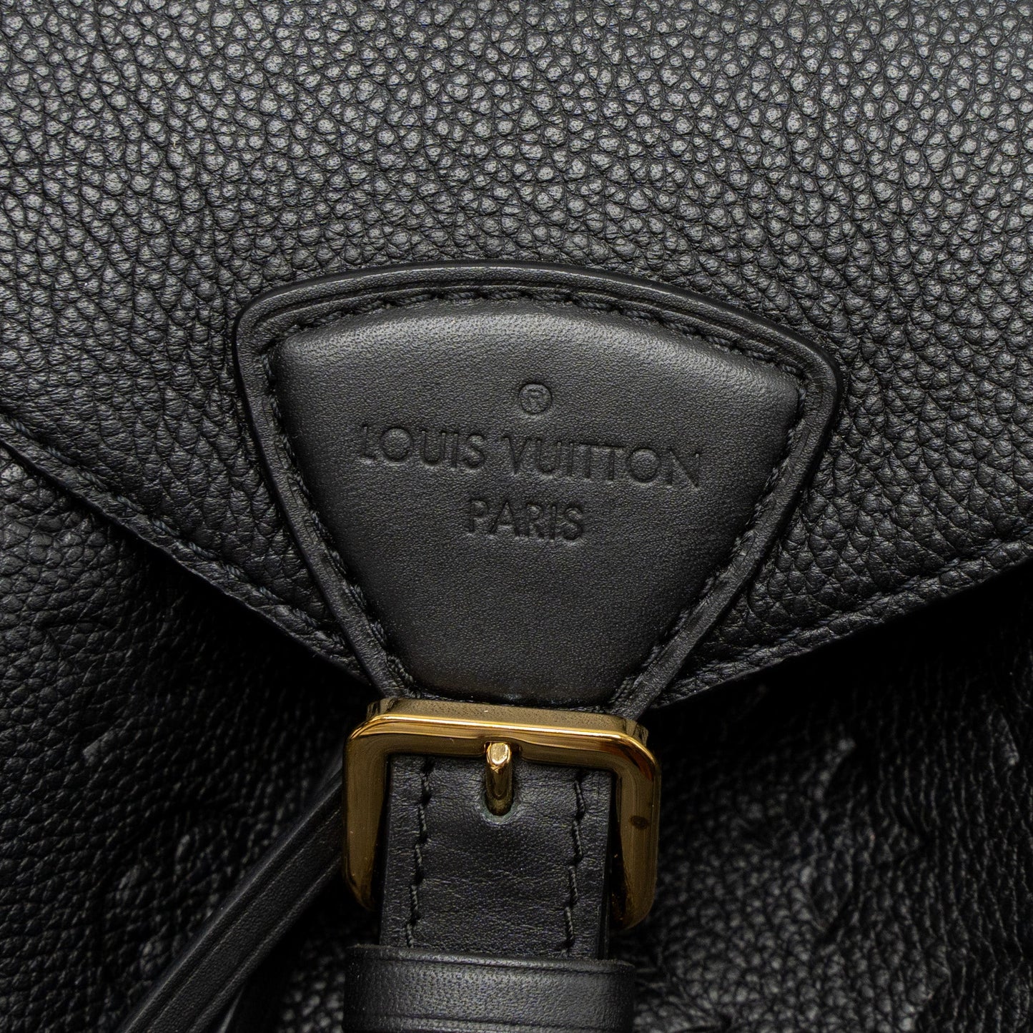 Louis Vuitton Montsouris Backpack Monogram Empreinte Black GHW (New Version)