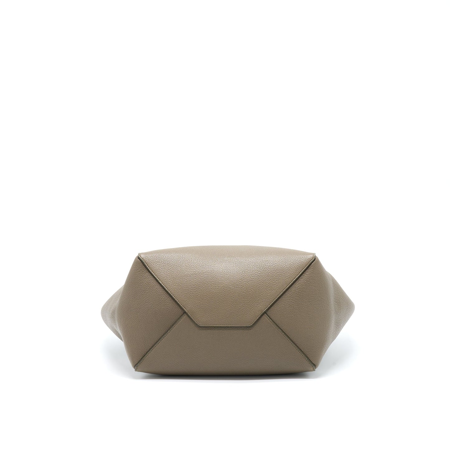 Celine Small Cabas Phantom Soft Grained Calfskin Grey GHW