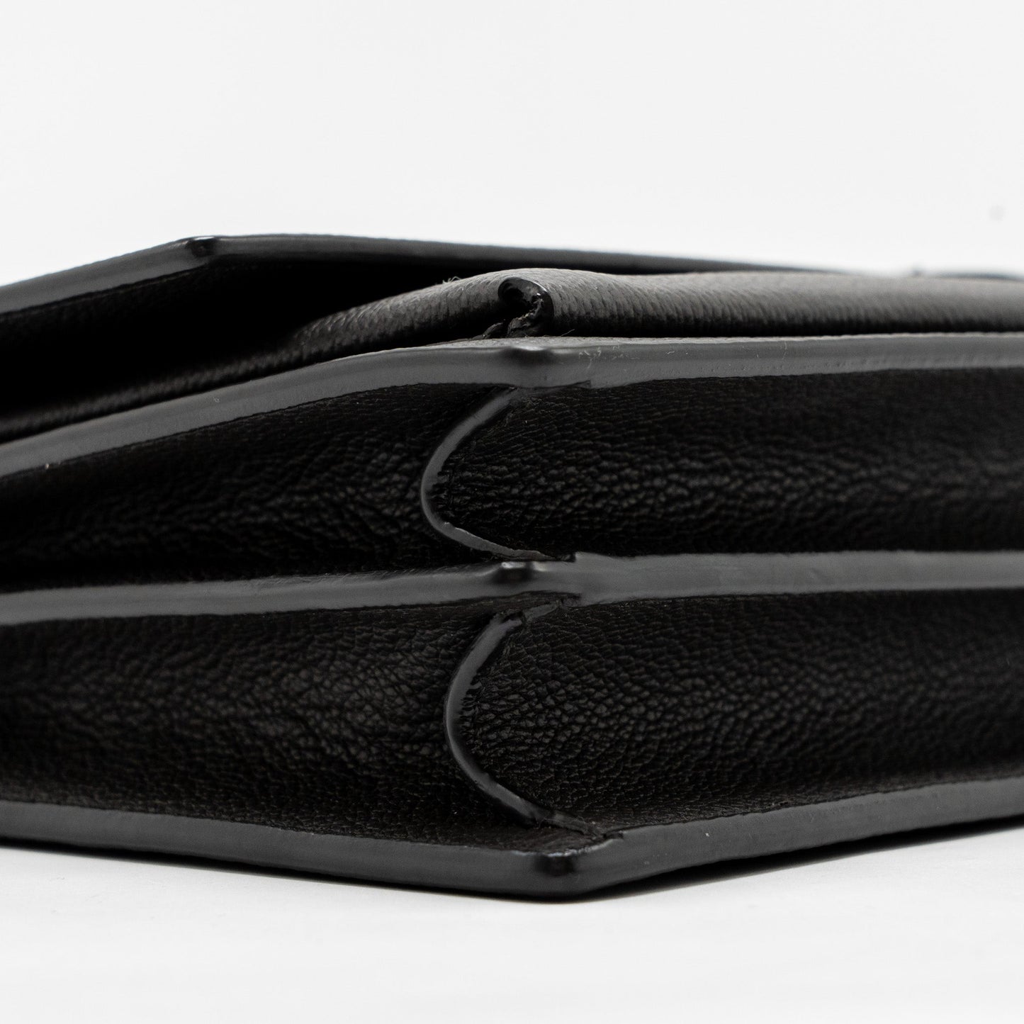 Saint Laurent/YSL Medium Sunset Bag Calfskin Grey SHW