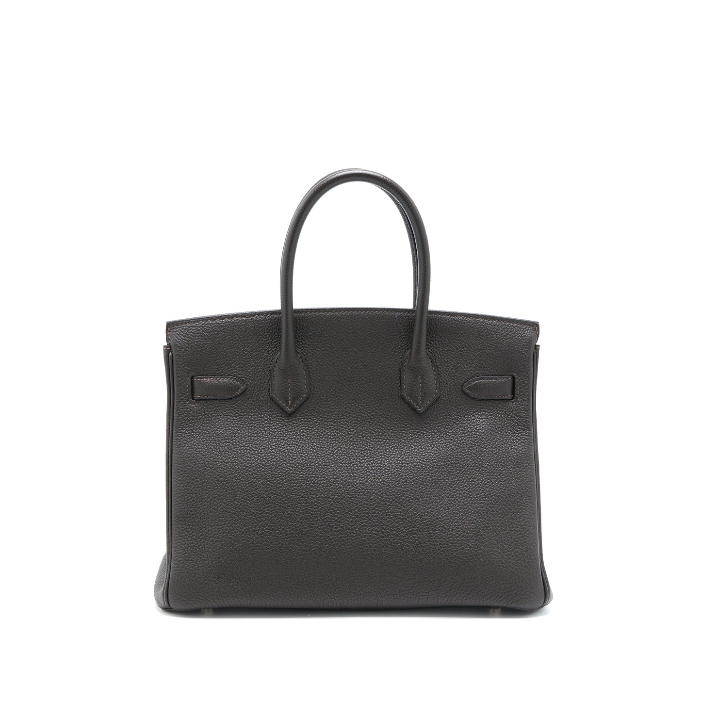 Herme Birkin 30 Togo Ebene SHW Stamp X