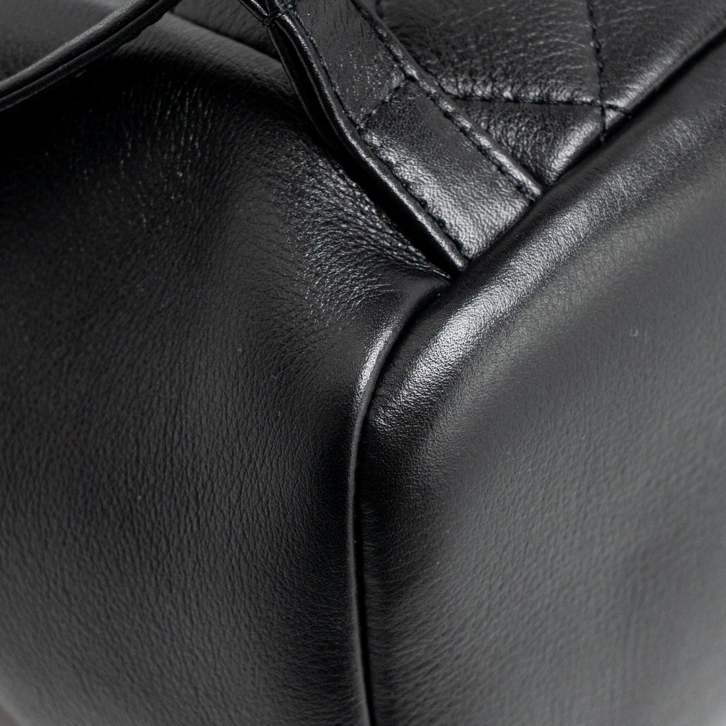 Chanel Mini Duma Backpack calfskin black LGHW (microchip)