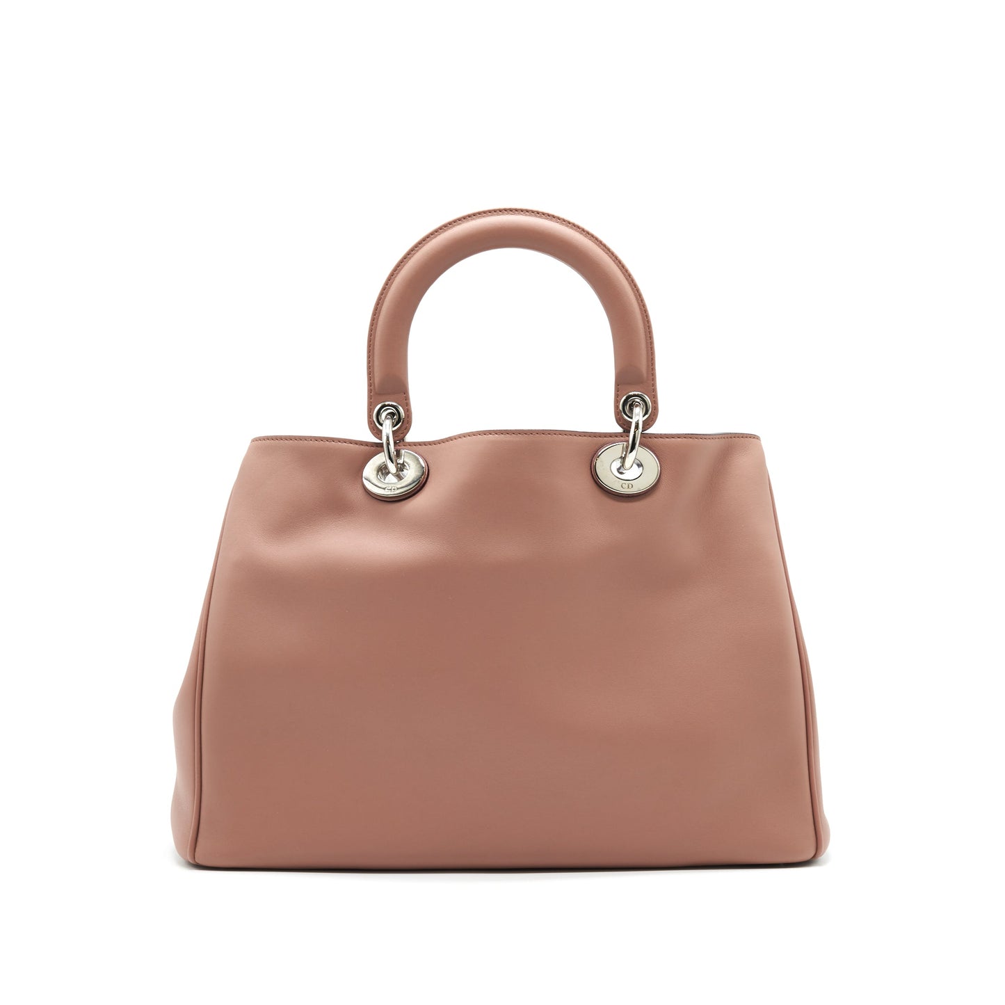 CHRISTIAN DIOR SMALL DIORISSIMO BAG DUSTY PINK/ PURPLER WITH SHW