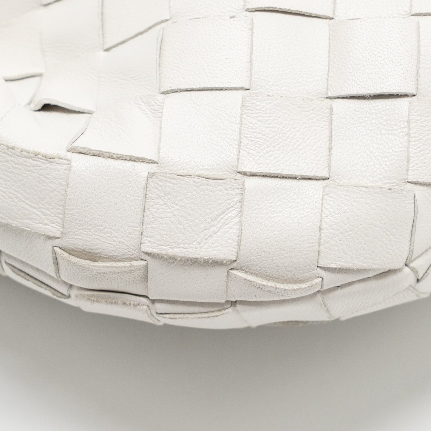 Bottega Veneta Mini Jodie leather white GHW