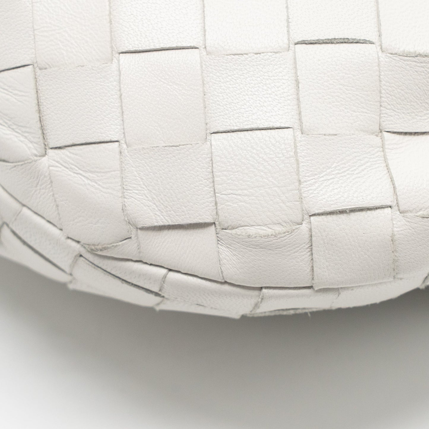 Bottega Veneta Mini Jodie leather white GHW