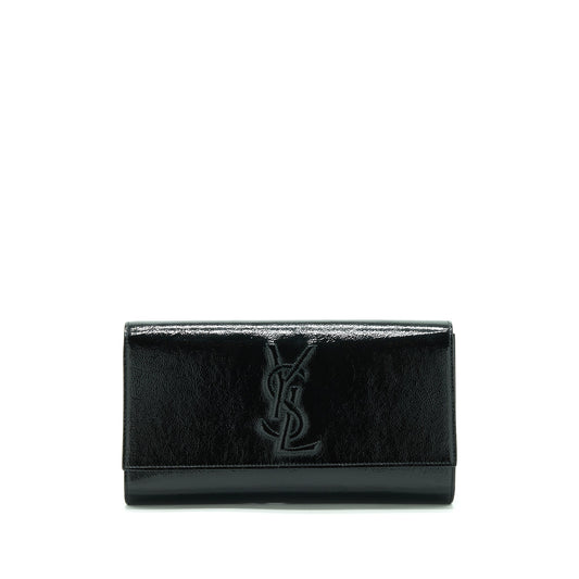 Saint Laurent / YSL Clutch Patent Black